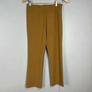 Malene Birger Pants Womens Small Viggie Mustard Yellow High Rise Pull On Trouser
